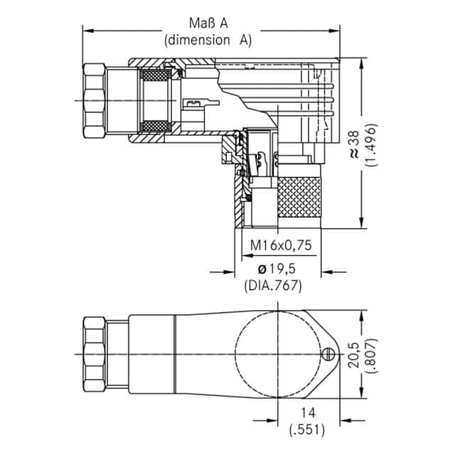 C091 31F012 100 2 Amphenol Tuchel Industrial  Conjuntos de conectores circulares